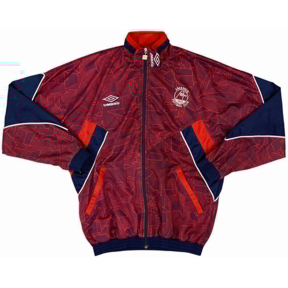 1992-93 Aberdeen Umbro Track Jacket - 8/10 - (S)