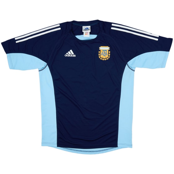 2002-03 Argentina adidas Training Shirt - 9/10 - (M)
