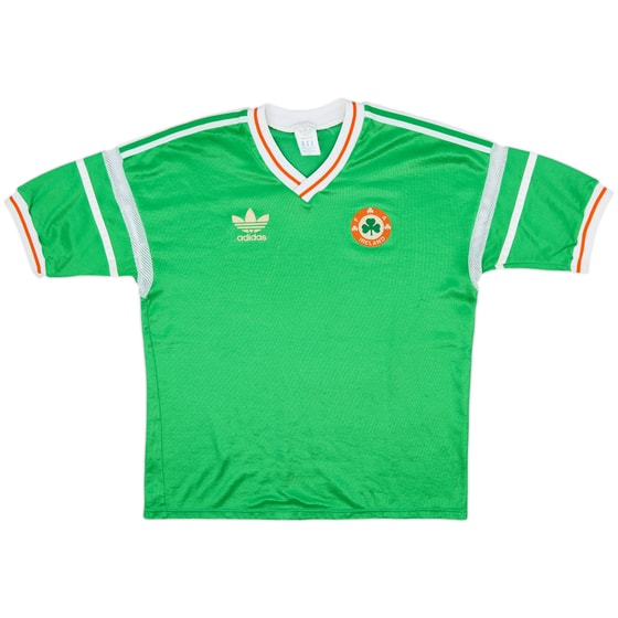 1988-90 Ireland Home Shirt - 8/10 - (L)