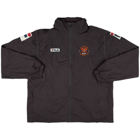 2012-13 Blackpool Fila Hooded Rain Jacket - 6/10 - (XL)