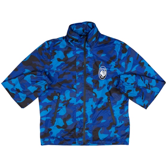 2013-14 Atalanta Hooded Rain Jacket - 8/10 - (L)