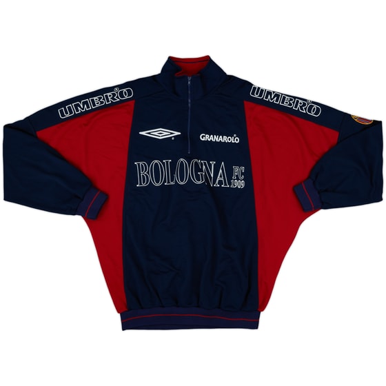2000-01 Bologna Umbro 1/4 Zip Drill Top - 8/10 - (L)