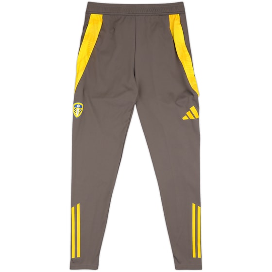 2024-25 Leeds United adidas Track Pants/Bottoms - 10/10 - (S)