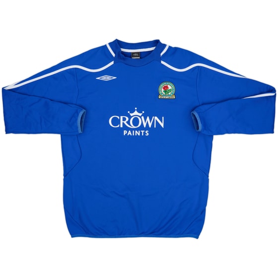 2008-09 Blackburn Rovers Umbro Sweat Top - 8/10 - (XL)