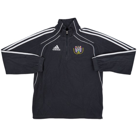 2010-11 Anderlecht adidas 1/4 Zip Fleece Track Jacket - 7/10 - (S/M)