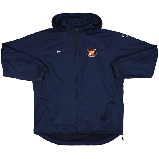 2003-04 Sunderland Nike Hooded Rain Jacket - 8/10 - (XL)