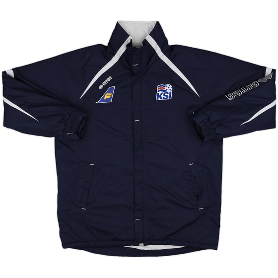 2012-13 Iceland Errea Hooded Rain Jacket - 9/10 - (L)