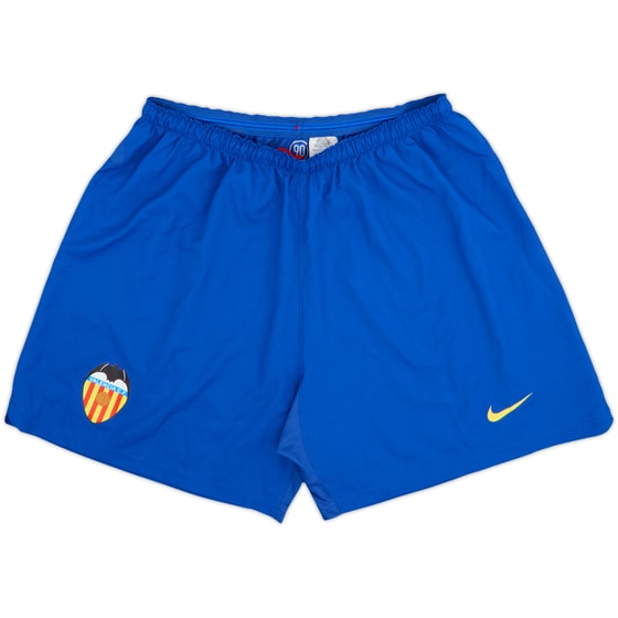 2004-05 Valencia Player Issue Away Shorts - 9/10 - (XL)