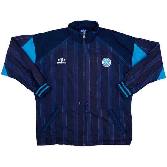 1993-94 Napoli Umbro Track Jacket - 8/10 - (L)