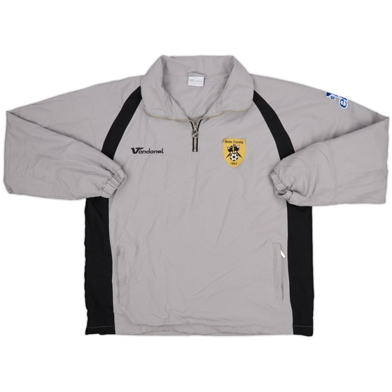 2008-09 Notts County Vandanel 1/4 Zip Drill Top - 5/10 - (S)