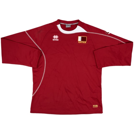 2012-13 Qatar Volleyball Player Issue Errea Sweat Top - 8/10 - (XL)