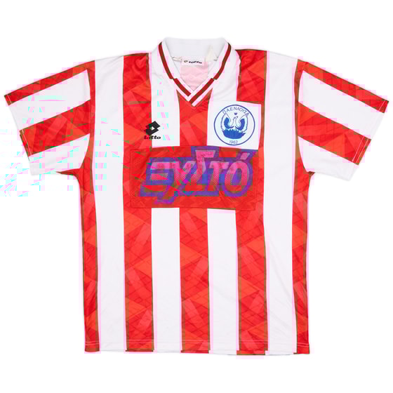 1993-94 Naoussa Match Issue Away Shirt #6