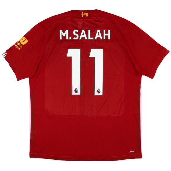 2019-20 Liverpool Home Shirt M.Salah #11