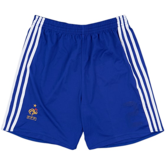 2009-10 France Alternate Home Shorts #2 - 4/10 - (L)