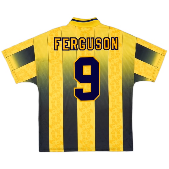 1996-98 Everton Away Shirt Ferguson #9 - 10/10 - (L)