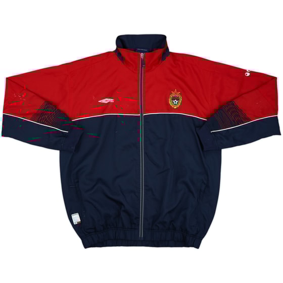 2003-04 CSKA Moscow Umbro Track Jacket - 4/10 - (XL)