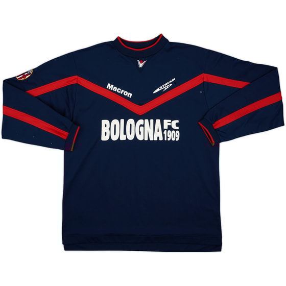 2002-03 Bologna Macron Sweat Top - 8/10 - (L)