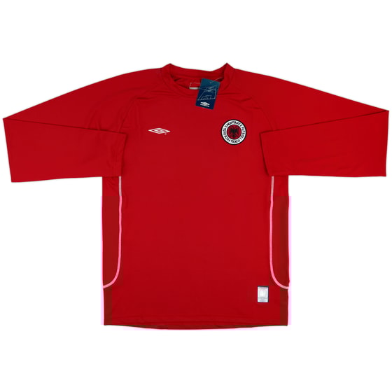 2006-07 Albania Home L/S Shirt (XL)