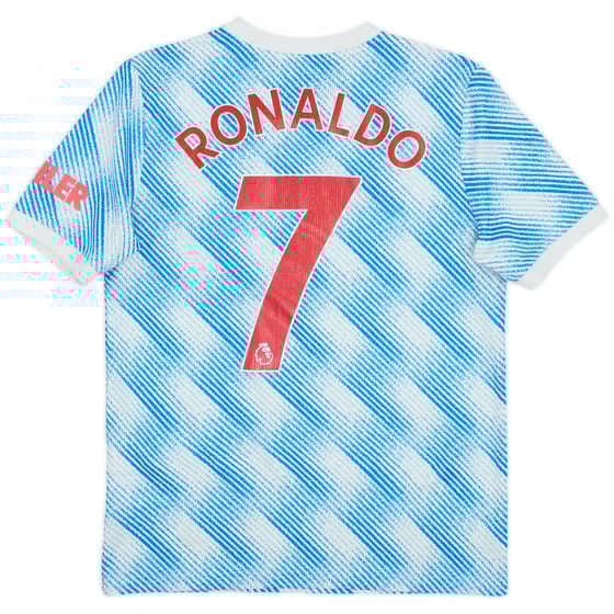 2021-22 Manchester United Away Shirt Ronaldo #7 - 7/10 - (L.Boys)