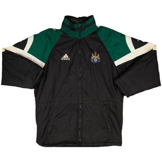 1997-99 Newcastle adidas Padded Bench Coat - 5/10 - (M)