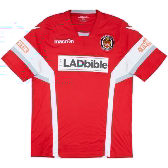2015-16 Hyde United Match Issue Home Shirt #9