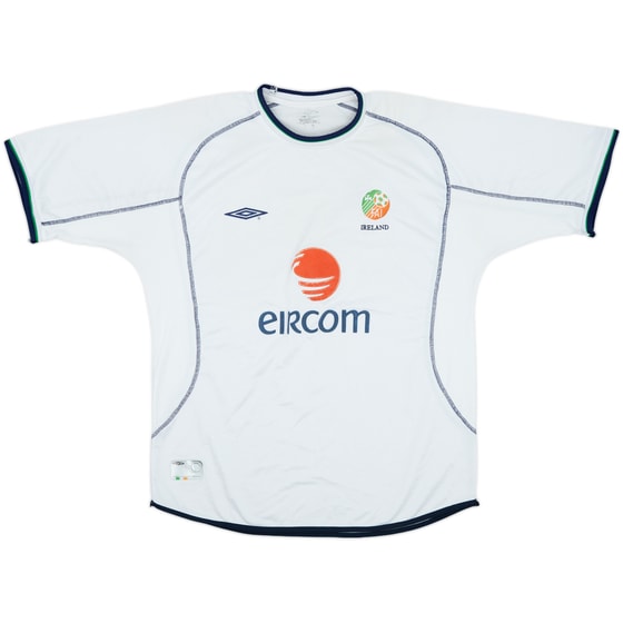 2002-03 Ireland Umbro Training Shirt - 5/10 - (XXL)