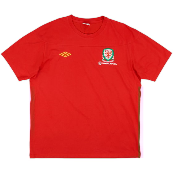 2010-11 Wales Umbro Training Shirt - 8/10 - (XXL)