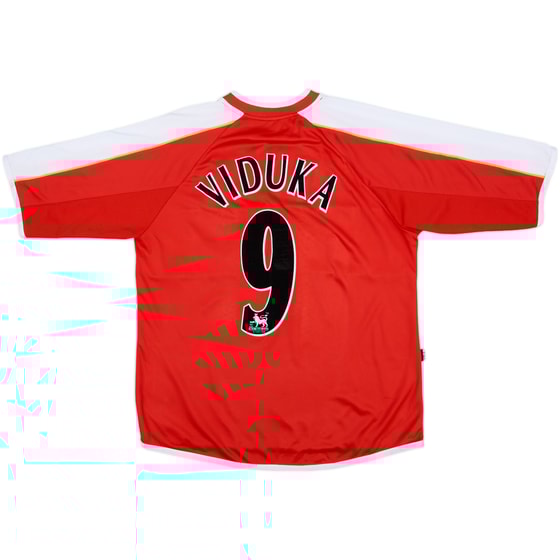 2006-07 Middlesbrough Home Shirt Viduka #9 - 8/10 - (XL)
