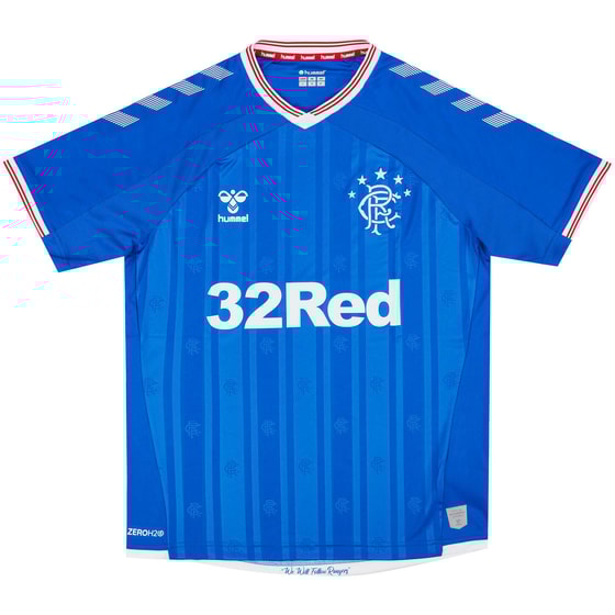 2019-20 Rangers Home Shirt - 6/10 - (L)