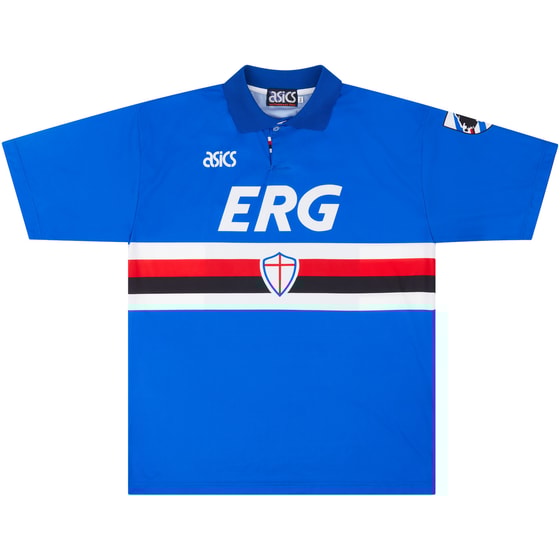 1992-94 Sampdoria Home Shirt - 8/10 - (XL)