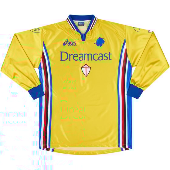 1999-00 Sampdoria L/S Third Shirt - 8/10 - (XL)