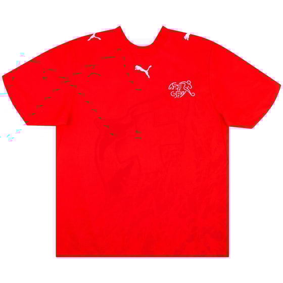 2006-08 Switzerland Player Issue Home Shirt - 8/10 - (XL)