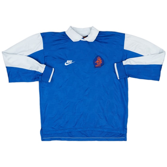 1997-98 Netherlands Player Issue Training L/S Shirt #13
