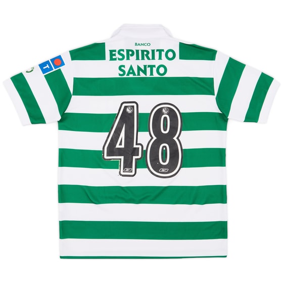 2005-06 Sporting CP Match Issue Home Shirt #48
