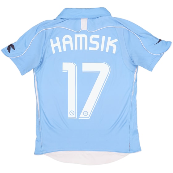 2008-09 Napoli Home Shirt Hamsik #17 - 6/10 - (XS)