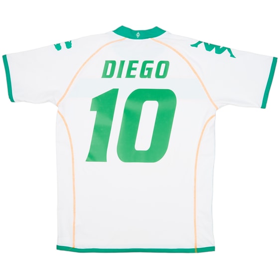 2008-09 Werder Bremen Home Shirt Diego #10 - 6/10 - (XL)