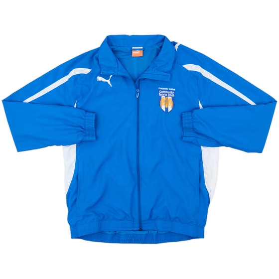 2011-12 Colchester United Puma Community Sports Trust Track Jacket - 8/10 - (S)