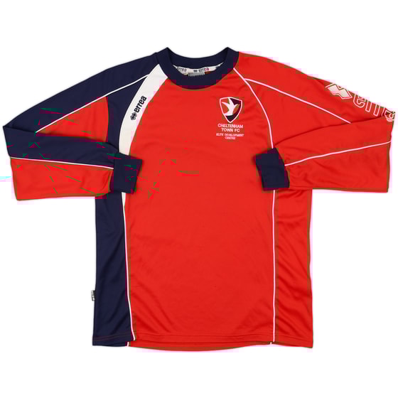 2013-14 Cheltenham Town Errea Youth Player Issue Sweat Top - 8/10 - (S)