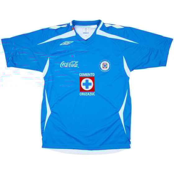 2008-09 Cruz Azul Home Shirt - 9/10 - (M)
