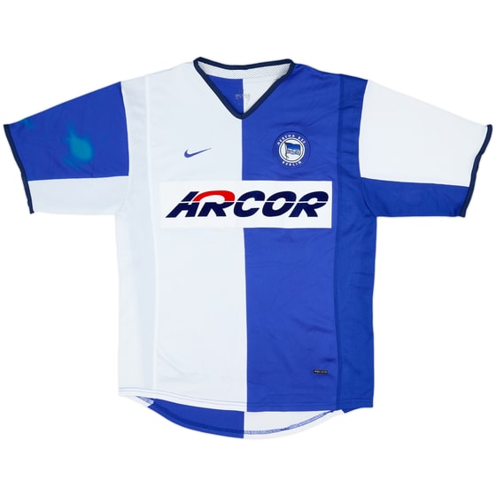 2001-02 Hertha Berlin Home Shirt - 7/10 - (S)