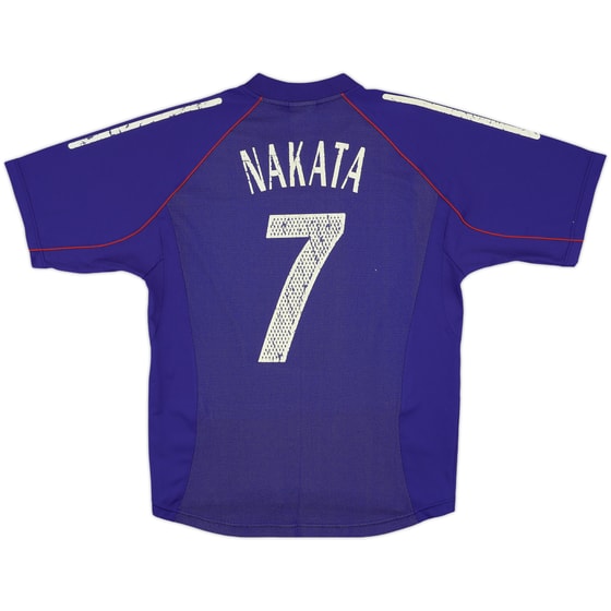 2002-04 Japan Home Shirt Nakata #7 - 4/10 - (S)