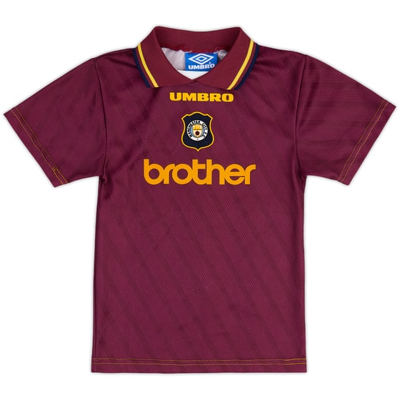 1996-97 Manchester City Away Shirt - 8/10 - (5-6 Years)