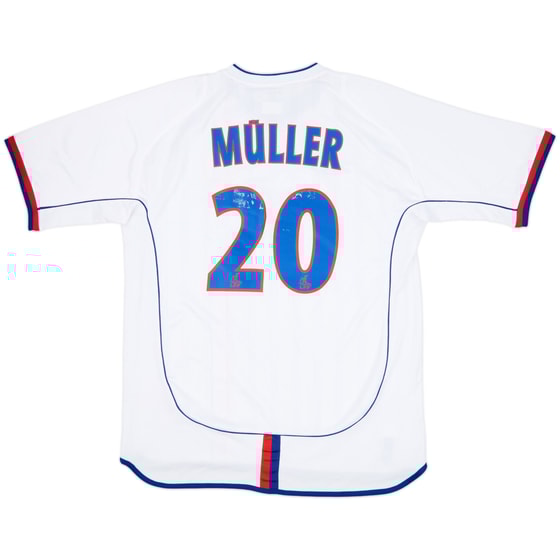 2002-04 Lyon Home Shirt Muller #20 - 6/10 - (L)
