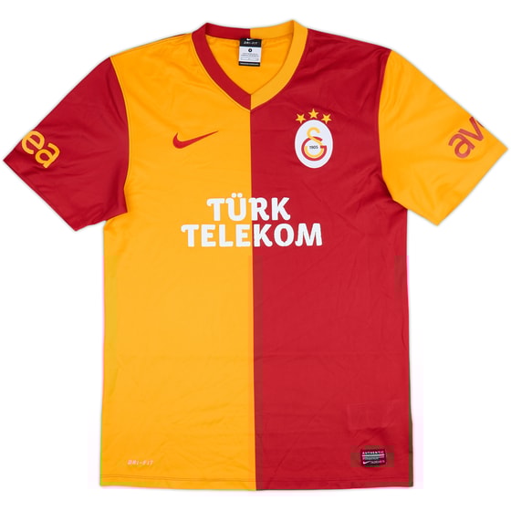 2012-13 Galatasaray Basic Home Shirt - 6/10 - (S)
