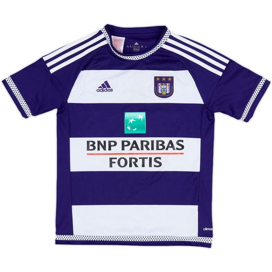 2015-16 Anderlecht Home Shirt - 5/10 - (M.Boys)