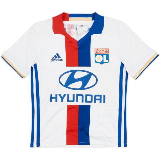 2016-17 Lyon Home Shirt - 8/10 - (5-6 Years)
