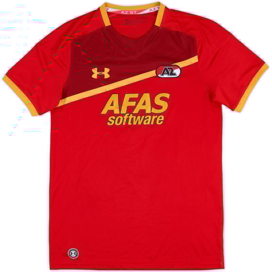 2017-18 AZ Alkmaar Home Shirt Matthew #9 - 9/10 - (XL.Boys)