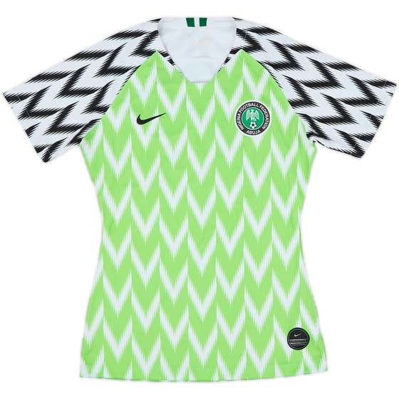 2018-19 Nigeria Home Shirt - 9/10 - (Women's XS)