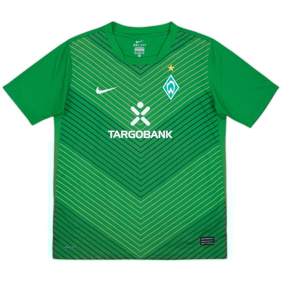 2011-12 Werder Bremen Home Shirt - 10/10 - (XL.Boys)