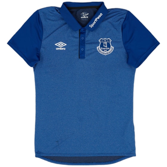 2018-19 Everton Umbro Polo Shirt - 6/10 - (M)